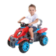 Quadriciclo Infantil Spider com Pedal e Empurrador - Maral 